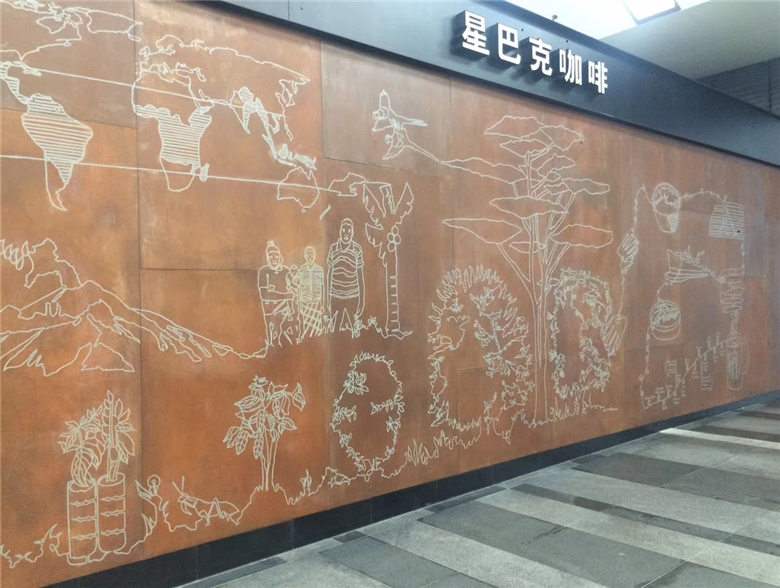 惠州耐候钢幕墙